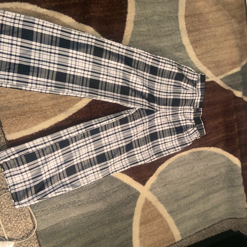 Plaid pants